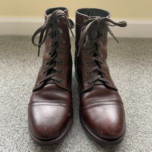Thursday Boots Captain Brown Leather Women's 8